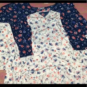 A floral shirt